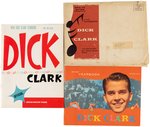 "DICK CLARK/AMERICAN BANDSTAND" EPHEMERA COLLECTION WITH SIGNED YEARBOOK.