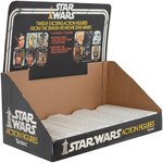 "STAR WARS" 12 BACK DISPLAY WITH HEADER CARD AND TRAY INSERT.