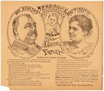 CLEVELAND, FRANCES & "BABY RUTH" HEADACHE REMEDY TRADE CARD.