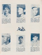 1953-54 MEXICAN BASEBALL LEAGUE OFFICIAL PROGRAM.