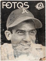 1950 CUBAN SPORTS/BASEBALL PHOTO MAGAZINE "FOTOS".