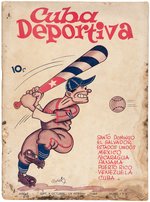 C. 1941 CUBAN BASEBALL/SPORTS MAGAZINE "CUBA DEPORTIVA".