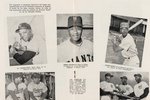 1956 THE NEGRO IN NORTH AMERICAN BASEBALL BOOKLET.