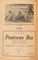 1947 CUBAN BASEBALL LEAGUE ALMANAQUE PROGRAM.