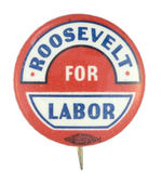 "ROOSEVELT FOR LABOR" 1936 BY TRIMBLE.