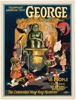 "GEORGE - THE SUPREME MASTER OF MAGIC" POSTER.