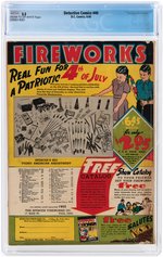 "DETECTIVE COMICS" #40 JUNE 1940 CGC 3.5 VG- (FIRST CLAYFACE).