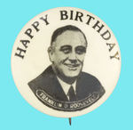 "HAPPY BIRTHDAY" FDR.