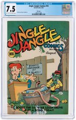 "JINGLE JANGLE COMICS" CGC FILE COPY PAIR.