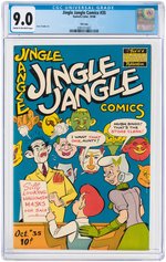 "JINGLE JANGLE COMICS" CGC FILE COPY PAIR.