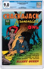 "CRACKAJCK FUNNIES" #39 SEPTEMBER 1941 CGC 9.0 VF/NM (FIRST ANDY PANDA).