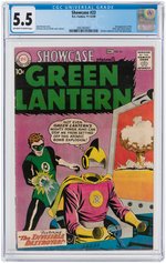 "SHOWCASE" #23 NOVEMBER/DECEMBER 1959 CGC 5.5 FINE- (SECOND SILVER AGE GREEN LANTERN).