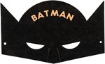 "BATMAN" RARE NEWSPAPER-ISSUED PREMIUM MASK.