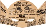 "BATMAN" RARE NEWSPAPER-ISSUED PREMIUM MASK.