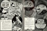 RARE FIRST "MICKEY MOUSE MERCHANDISE" RETAILER'S 1934 CATALOG WITH ENVELOPE.
