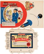 “DICK TRACY JUNIOR DETECTIVE KIT” PREMIUM- BOTH VARIETIES ISSUED.