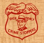 "DICK TRACY BRACES" BOXED SUSPENDERS & STORE DISPLAY.