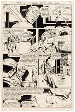 "HAWK AND DOVE" VOL. 1 #5 COMIC BOOK PAGE ORIGINAL ART BY GIL KANE.