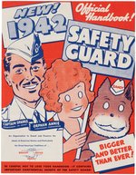 "ORPHAN ANNIE AND CAPTAIN SPARKS 1942 SAFETY GUARD" PREMIUM MEMBERSHIP KIT.