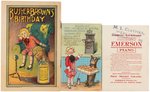 BUSTER BROWN EARLY PREMIUM BOOKLET TRIO.