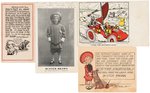 "BUSTER BROWN" POSTCARDS, BREAD CARDS & OTHER EPHEMERA.