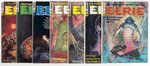 "EERIE" #2-10 MAGAZINE LOT.