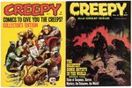 "CREEPY" #1-9 MAGAZINE LOT.