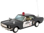 "BANDAI MUSTANG FBI COMMANDER" BOXED FRICTION CAR.