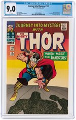 "JOURNEY INTO MYSTERY" #125 FEBRUARY 1966 CGC 9.0 VF/NM.