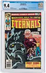 "ETERNALS" #1 JULY 1976 CGC 9.4 NM (FIRST ETERNALS).