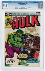 "INCREDIBLE HULK" #271 MAY 1982 CGC 9.6 NM+ (FIRST ROCKET RACCOON).