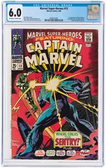 "MARVEL SUPER-HEROES" #13 MARCH 1968 CGC 6.0 FINE (FIRST CAROL DANVERS).