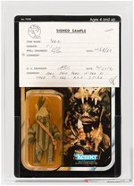 "STAR WARS: RETURN OF THE JEDI - TEEBO" 77 BACK-A QUALITY CONTROL SIGN-OFF AFA 85 Y-NM+.