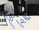 THE BEATLES FULL BAND-SIGNED 1962 PARLOPHONE PHOTOCARD.