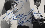 THE BEATLES FULL BAND-SIGNED 1962 PARLOPHONE PHOTOCARD.