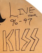 KISS DRUMMER PETER CRISS SIGNED CYMBAL.