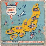 WORLD WAR II ANTI-JAPAN "GET THOSE JAPS/BOMB THE JAPS" TARGET BOARD PAIR.