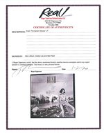 RUSH SIGNED "PERMANENT WAVES" ALBUM.