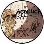 METALLICA SIGNED "ONE" PICTURE DISC.