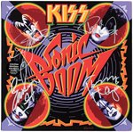 KISS SIGNED "SONIC BOOM" ALBUM.