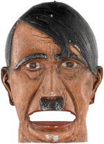 WORLD WAR II ANTI-HITLER CAST METAL FACE FROM CARNIVAL GAME (VARIETY).