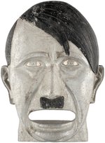 WORLD WAR II ANTI-HITLER CAST METAL FACE FROM CARNIVAL GAME (VARIETY).