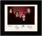 "KISS" BAND-SIGNED LIMITED EDITION LITHOGRAPH.