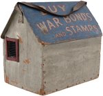 WORLD WAR II WAR BONDS DRIVE MONKEY CAGE.