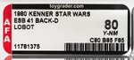 "STAR WARS: THE EMPIRE STRIKES BACK - LOBOT" 41 BACK-D AFA 80 Y-NM.