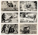 WORLD WAR II ANTI-AXIS POSTCARD LOT.