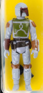 PALITOY "STAR WARS: RETURN OF THE JEDI - BOBA FETT" TRI-LOGO 70 BACK-B AFA 60 EX.