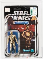 "STAR WARS - SEE-THREEPIO (C-3PO)" 12 BACK-A AFA 80+ NM.