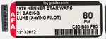"STAR WARS - LUKE SKYWALKER (X-WING PILOT)" 21 BACK-B AFA 80 NM.