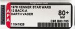 "STAR WARS - DARTH VADER" 12 BACK-A AFA 80+ NM.